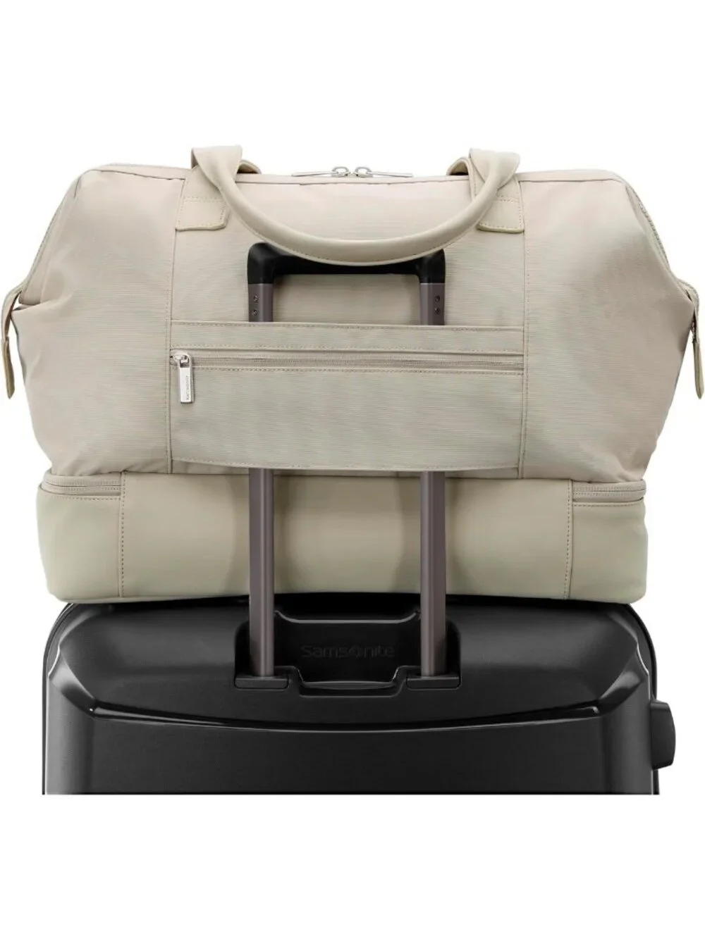 Stylish Weekender Duffle Bag with Laptop Compartment, Adjustable Strap, Durable